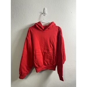 Yeezy x GAP Perfect Hoodie Red Size S Double Layered YZY NEW Unreleased